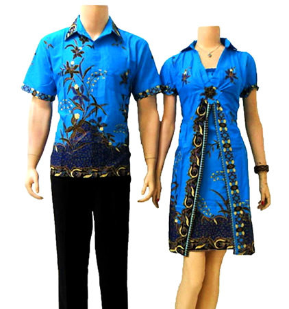 Batik Couple Modern Dalam Aneka Model Baju Batik Terbaru