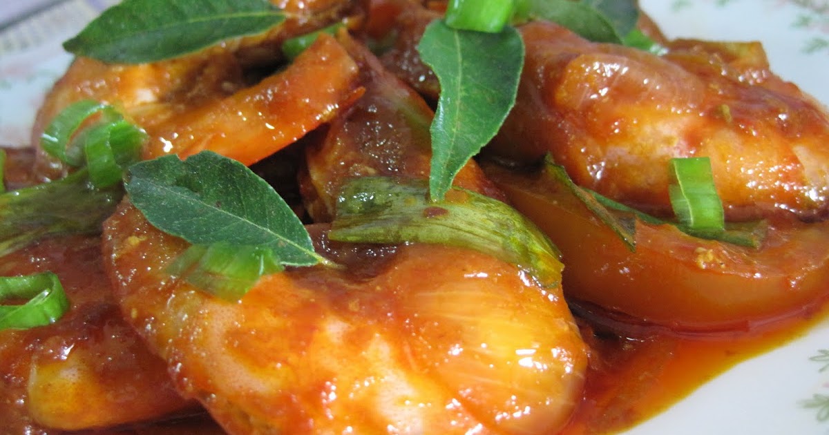 Udang Masak Mamak Style  Resepi Minggu Ini
