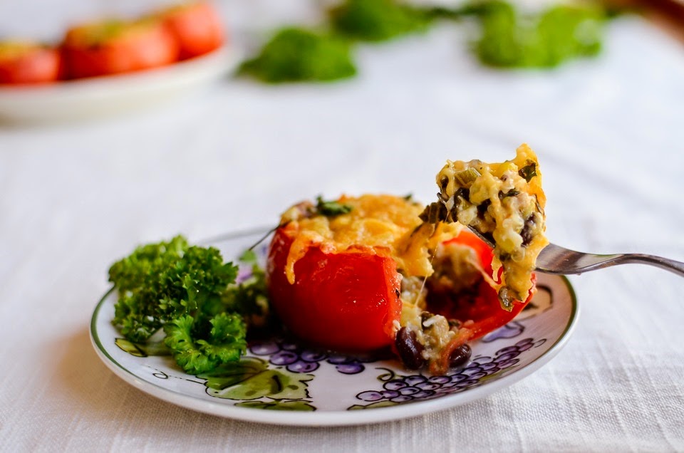 quinoa stuffed tomatoes-14251