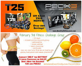 Challenge Pack Sale, P90X and T25.  Fitness Challenge Group