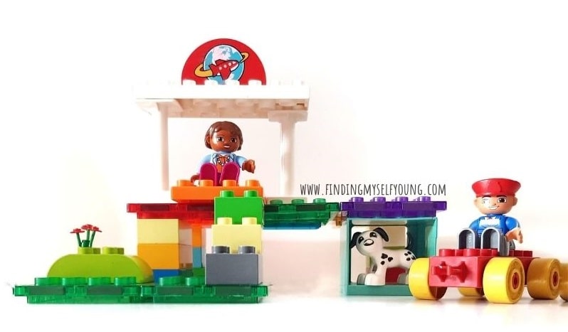 magbrix junior and duplo build