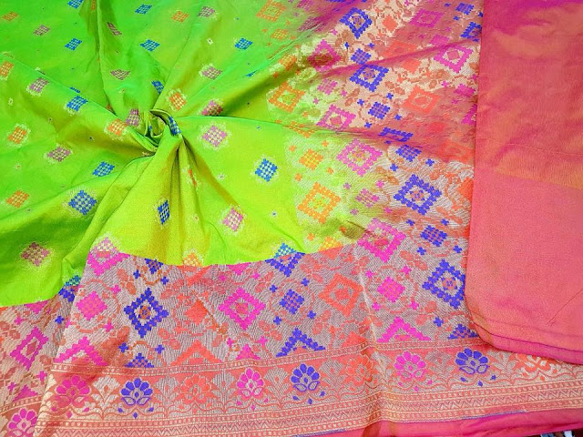 Banarasi silk soft handloom saree