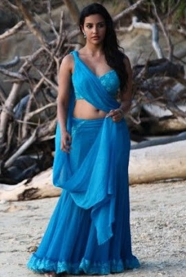 Priya Anand Hot Navel Show Photos in Ethir Neechal Movie