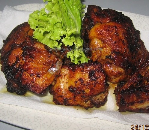 My Kuali: Ayam goreng berempah cajun