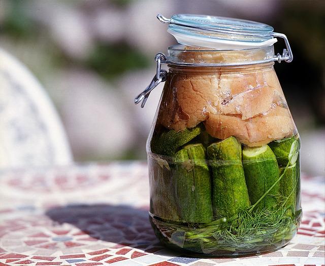 Fermented cucumber