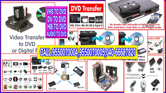 hi8 to dvd in hyderabad