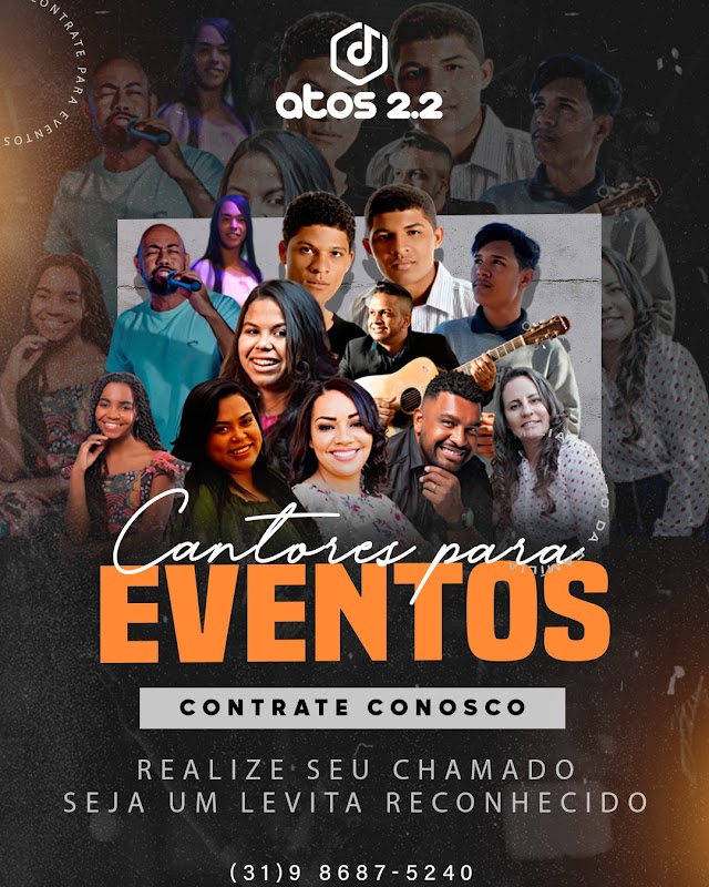 Cantores Gospel para Eventos em BH - Inscrições Aqui!