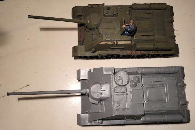 Italeri SU-100 assault gun