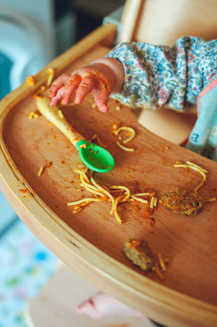 Messy highchair tray: Photo by Harry Grout on Unsplash