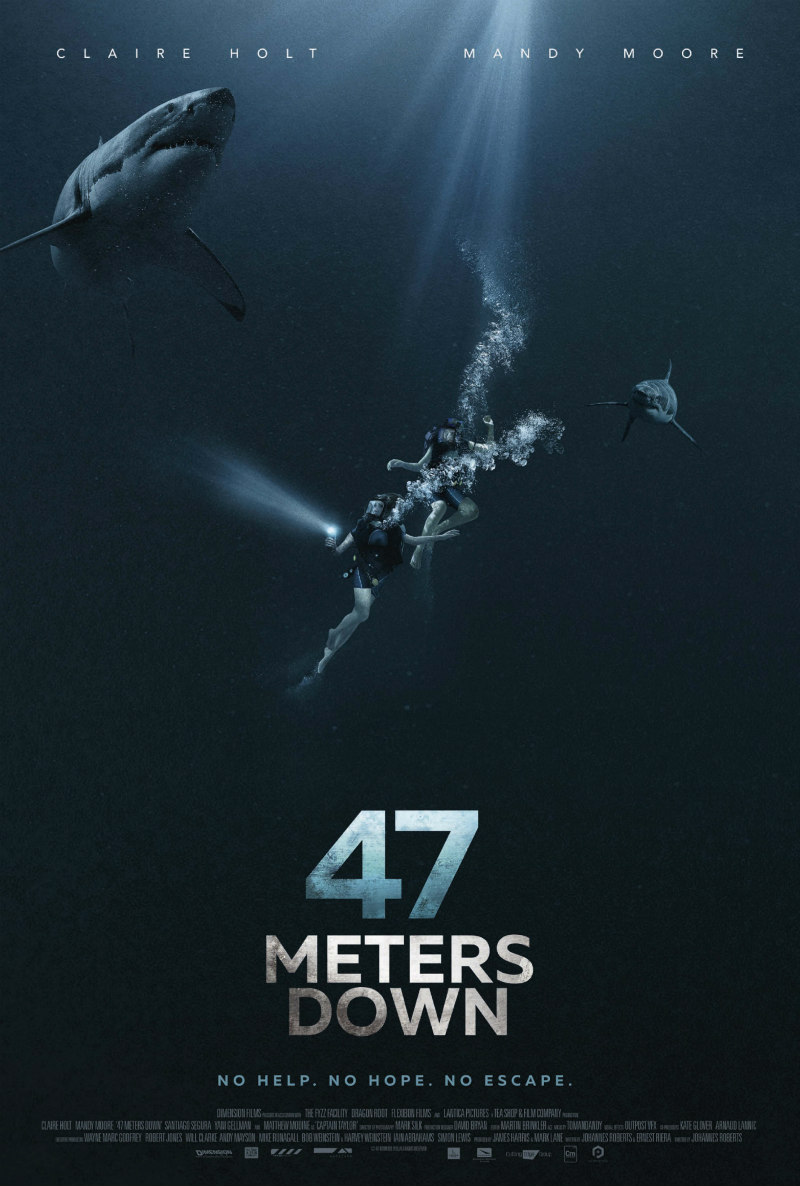 47 metres down poster