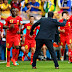 World Cup 2014: ‘Very cool’ Marouane Fellaini praised by Belgium
players