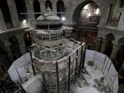 Tomb of Jesus opened for first time in centuries