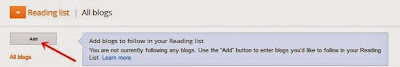 cara menambahkan daftar bacaan blog