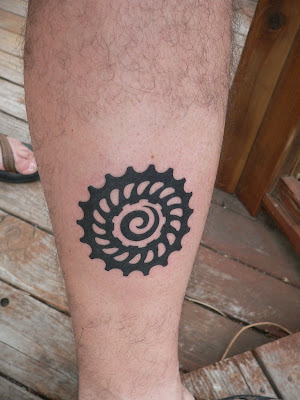 Rear Cog and Spiral [Source]. If you like this tattoo picture, 