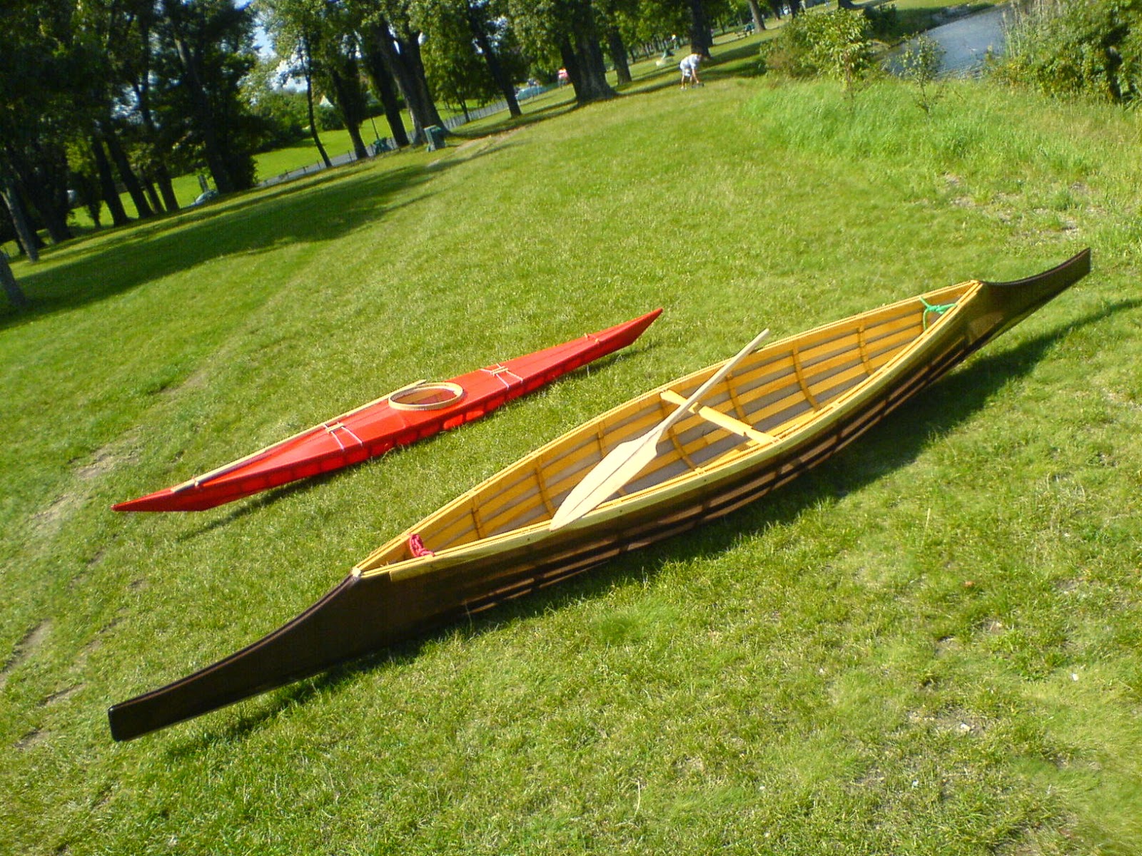 winner-kayaks: sturgeon-nosed canoe - part 3 or crossing