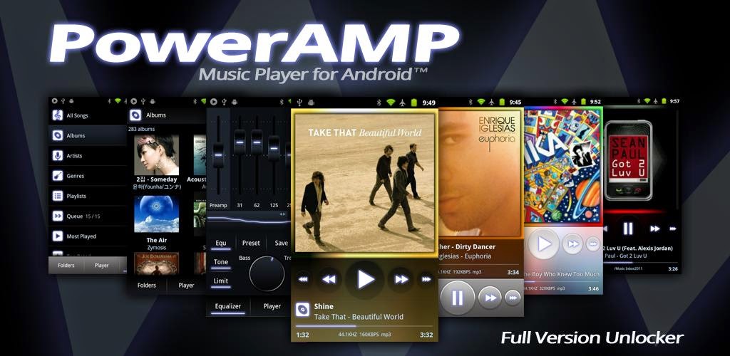 Poweramp Music Player (Full) v2.0.9-build-561 Apk Download