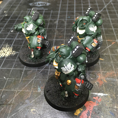 Dark Angels Aggressors WIP