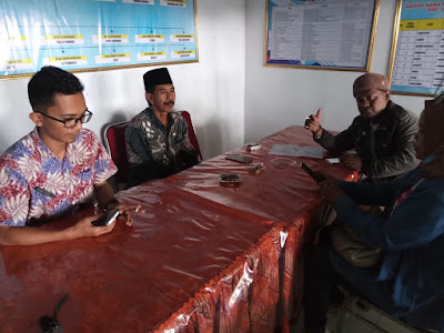 Kades Jetis "Saebuddin Hakim"  Mengklarivikasi Untuk Meluruskan Persoalan  