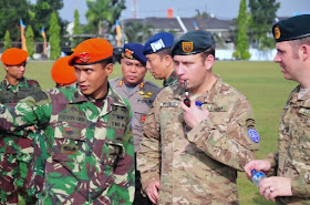 Paskhas TNI AU dan Pasukan Kusus Amerika Latihan Bareng Tanggulangi Terorisme