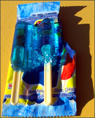 Sour Blue Raspberry Icicle Pop