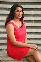 Shravya Reddy in Short Tight Red Dress Spicy Pics ~  Exclusive Pics 115.JPG