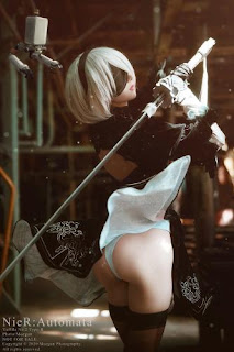 [Cosplay] Rinka Okita 沖田凜花 – YoRHa No.2 Type-B ヨルハ２号Ｂ型 (NieR Automata)