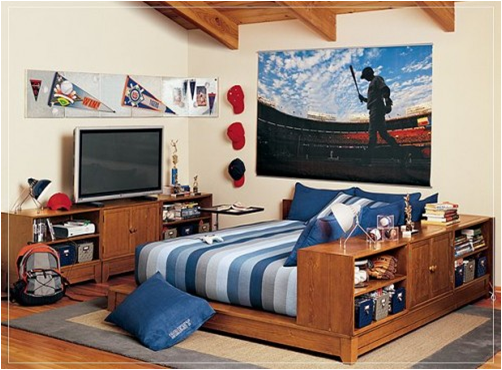 Boys Sports Bedroom Decorating Ideas