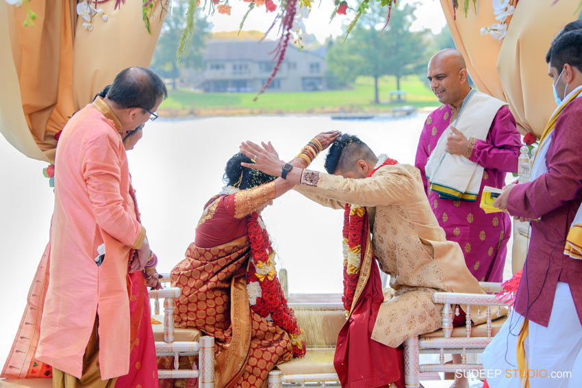 Indian Wedding Photography Marathi Telugu Andhra at Ann Arbor Farm by SudeepStudio.com Ann Arbor South Asian Indian Wedding Photographer