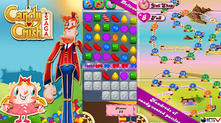 CANDY SRUSH SAGA FOR IPHONE,strategy game,match three game