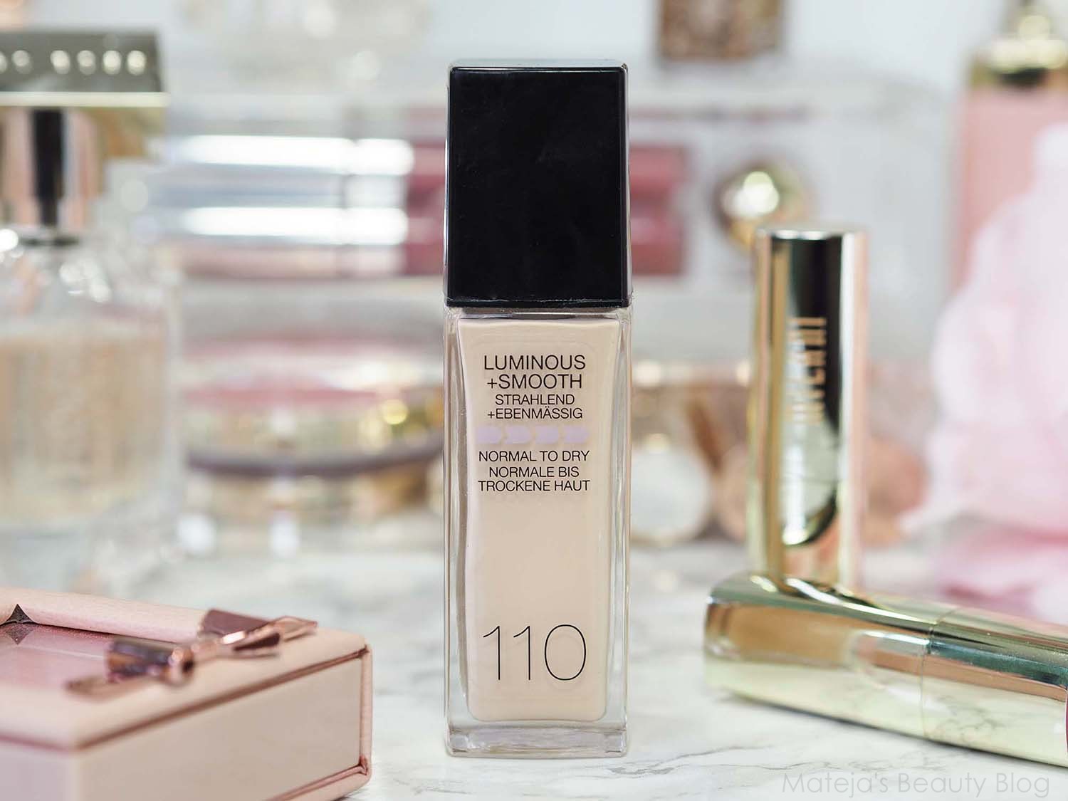 Maybelline Fit Me Foundation Luminous + Smooth 110 Porcelain - Mateja's  Beauty Blog