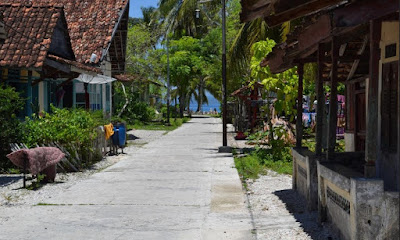 Penginapan di pulau pisang