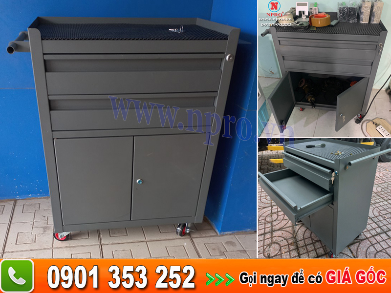 Tủ cơ khí đựng dụng cụ thiết bị sửa xe - 1