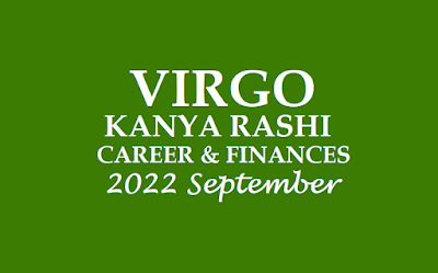 Kanya Rasi Phalalu 2022 September