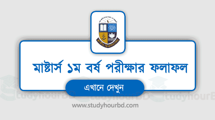 Masters 1st year result 2019