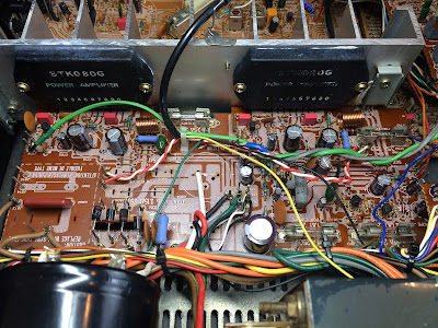 Marantz SR2000_Main Amp & Power Supply Board_after servicing