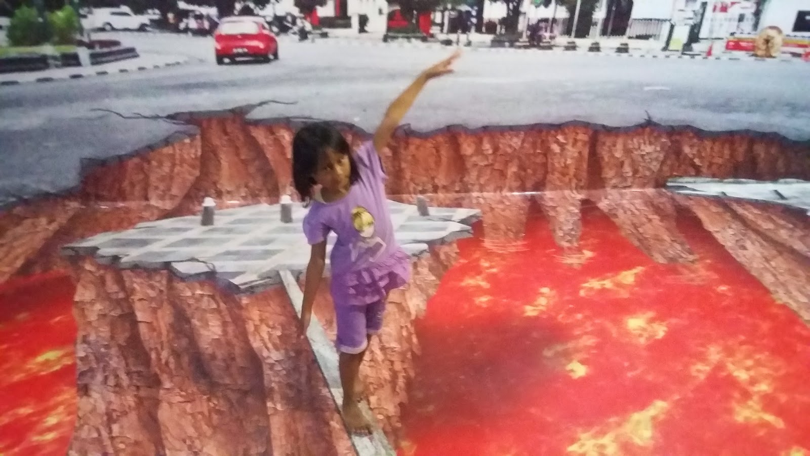 Sensasi 3D Trick Art Di Musium 3D De Mata XT Square Yogyakarta