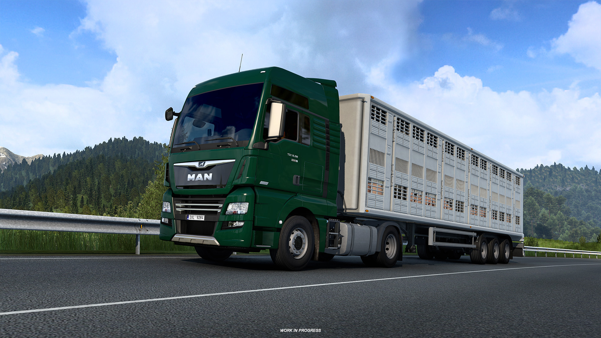 SCS Software's blog: Euro Truck Simulator 2: 1.47 Ownable Livestock Trailers