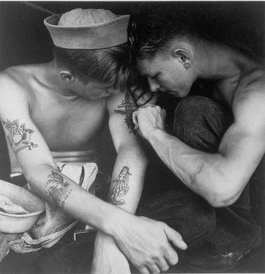 It appears that the US Navy has relaxed tattoo policy slightly.