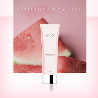 jual watermelon glow mask termurah
