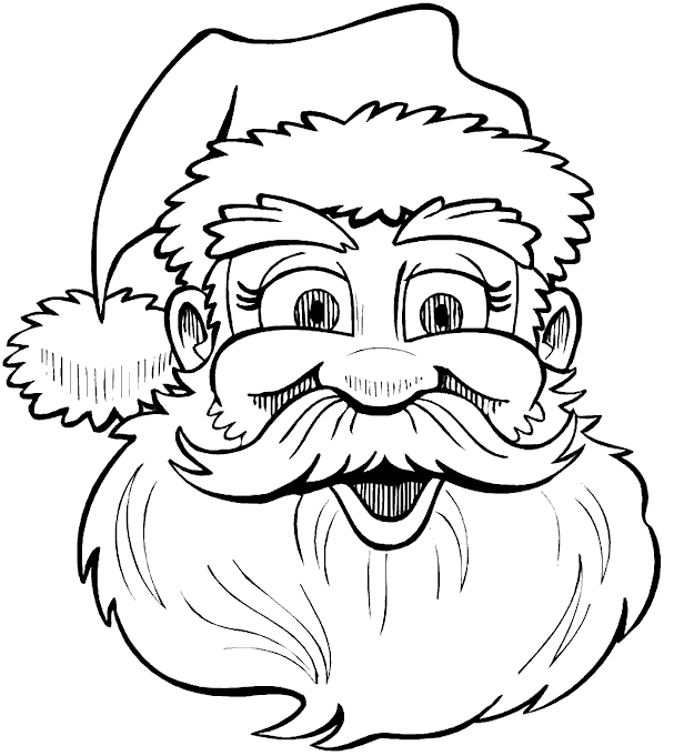 The Holiday Site Santa Claus Coloring Pages