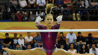 Shawn Johnson American gymnast 2012