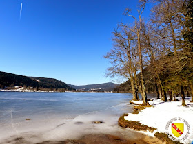 XONRUPT-LONGEMER (88) - Le lac de Longemer gelé !