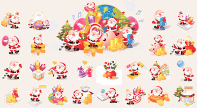 Santa Icons