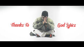 Thanks To God (थैंक्स टू गॉड) Hindi Lyrics - Emiway Bantai
