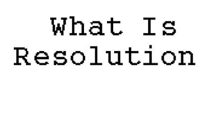 3 Makna Kata Resolusi Yang Jauh Berbeda