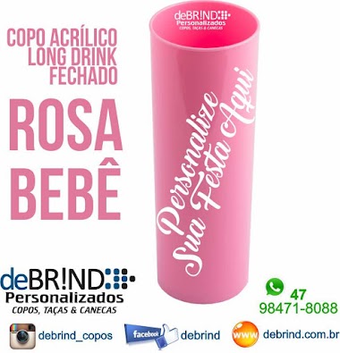 ROSA BEBÊ NOVIDADE  copo long drink rosa personalizado Copo Acrilico Rosa Bebe Copo Long Drink Rosa Copo Long Drink Rosa Claro Copo Long Drink Rosa Neon Copo Long Drink Rosa Copo Acrílico Neon copo rosa long drink