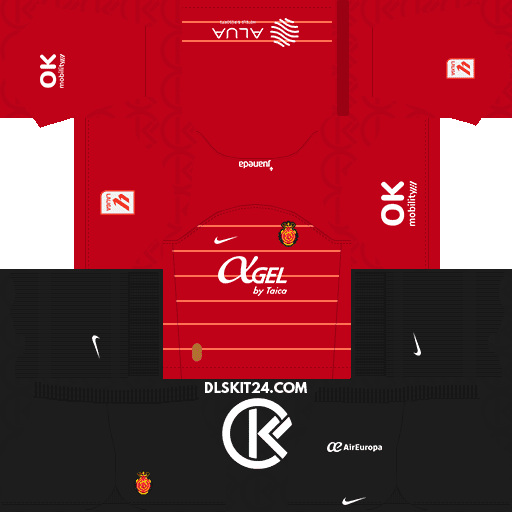 RCD Mallorca Kits 2023-2024 Nike - Dream League Soccer Kits 2024 (Home)