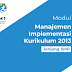 Modul Administrasi Implementasi Kurikulum 2013 Smp Tahun 2018