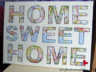 home sweet home canvas