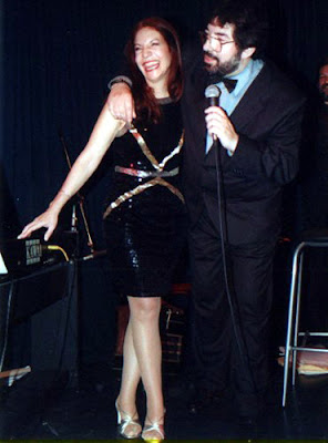 Lina Avellaneda con Julio Pane